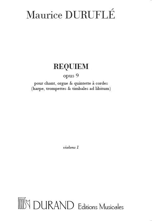 Requiem Opus 9 - Violin I